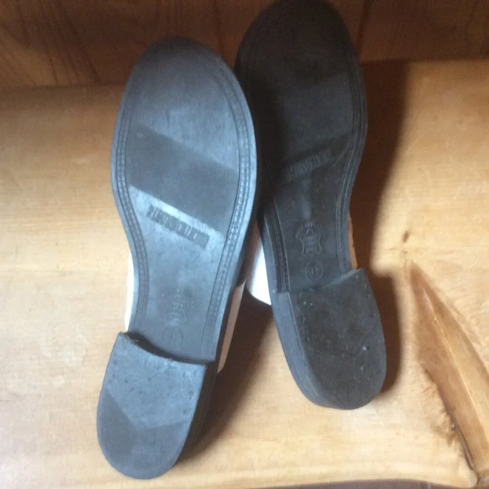 The Genuine Leather Collection White Western Thong Sandals Size 9.5 - Picture 3 of 9